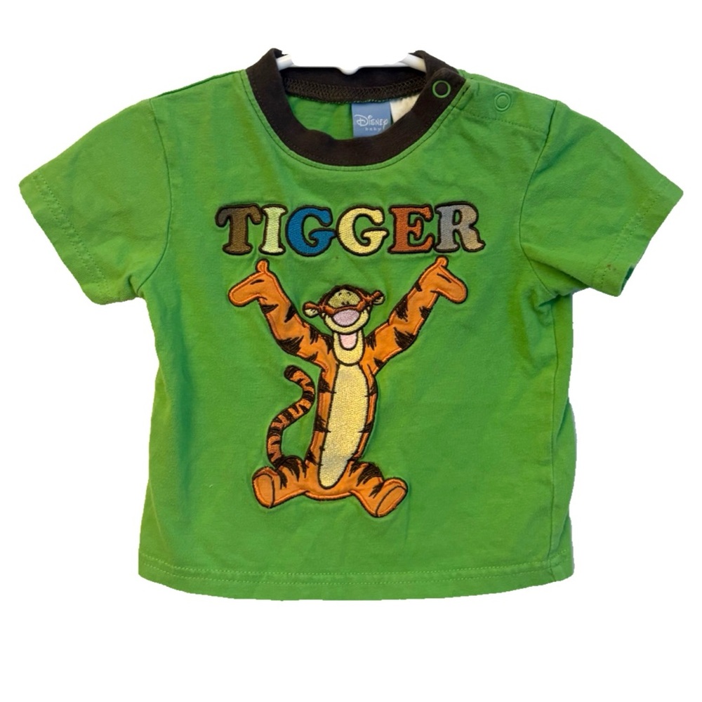 Disney Y2K Green Tigger Kids Shirt